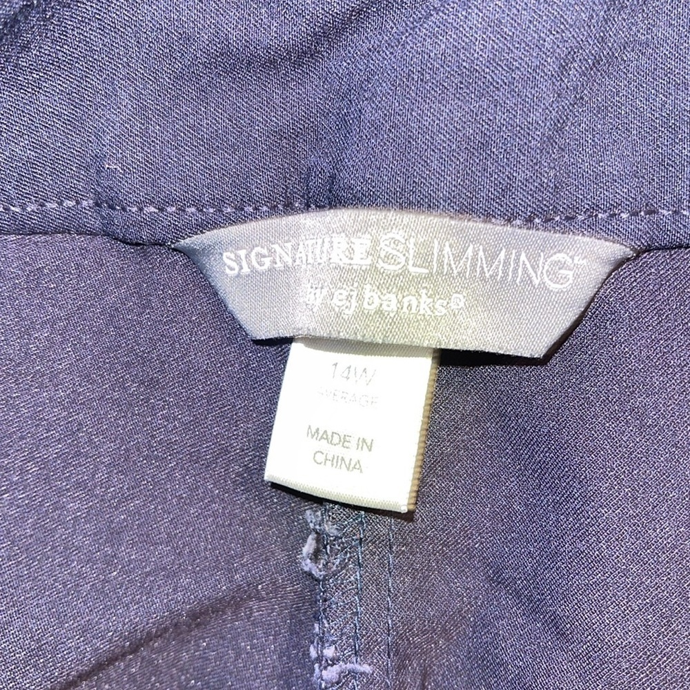 🌺SIGNATURE SLIMMING BY CJ BANKS STRETCH PANTS - Picture 3 of 4